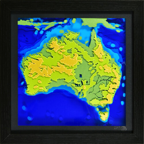 Australia (With LED Lights) de Olga Skorokhod, Otros medios a la venta en Singulart
