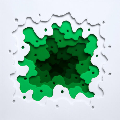 Green Lagoon van Olga Skorokhod, Andere media te koop op Singulart