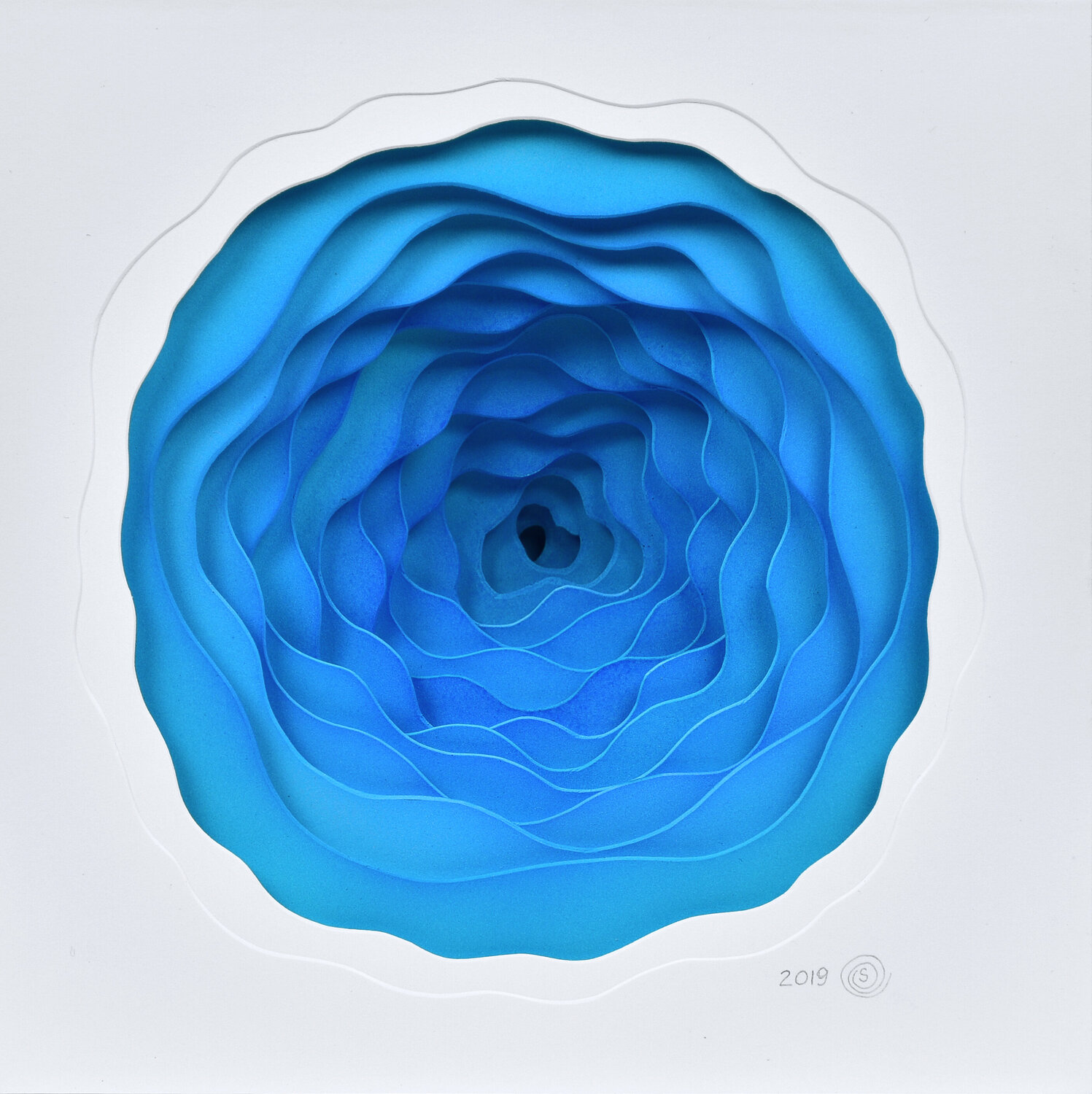 Blue Cold Ice Olga Skorokhod