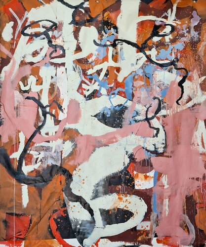 Anthills of the Savannah: VI van Richard Ketley, Schilderij te koop op Singulart