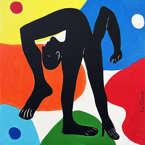 THE ACROBAT van LeClosier, Schilderij te koop op Singulart
