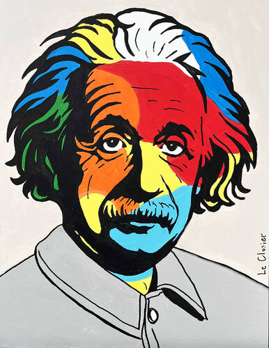 EINSTEIN van LeClosier, Schilderij te koop op Singulart