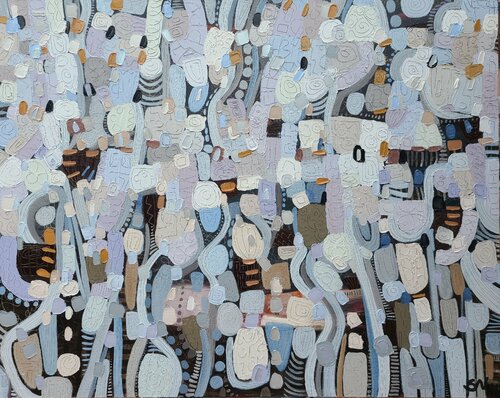 Chandeliers van Stacy N, Schilderij te koop op Singulart