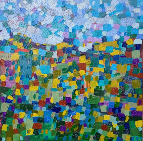 Serene scene van Stacy N, Schilderij te koop op Singulart