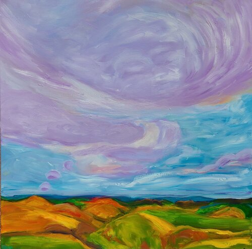 Clouds in sky di Stacy N, Pittura in vendita su Singulart