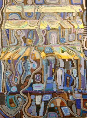 Steps van Stacy N, Schilderij te koop op Singulart