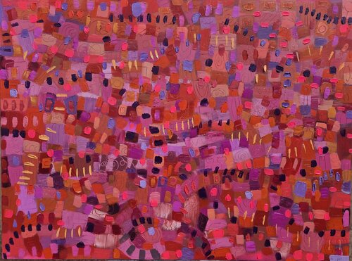 The exuberance of reds de Stacy N, Pintura a la venta en Singulart