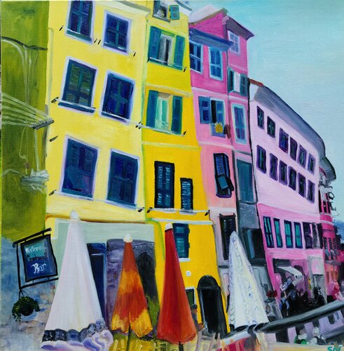 Vernazza van Stacy N, Schilderij te koop op Singulart