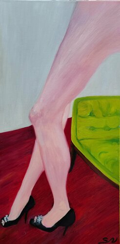 Heel hell di Stacy N, Pittura in vendita su Singulart