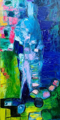 The stroll van Stacy N, Schilderij te koop op Singulart