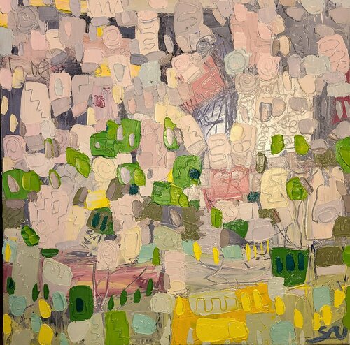 Tranquil trails van Stacy N, Schilderij te koop op Singulart