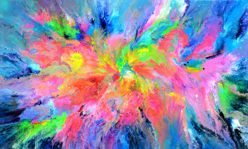 Gaia's Energy van Tiberiu Soos, Schilderij te koop op Singulart