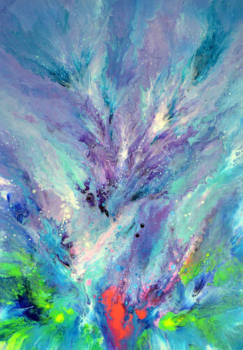 Deep Purple van Tiberiu Soos, Schilderij te koop op Singulart