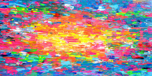 A Colorful Life 2 van Tiberiu Soos, Schilderij te koop op Singulart