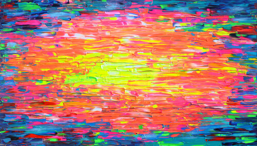 A Colorful Life 3 van Tiberiu Soos, Schilderij te koop op Singulart