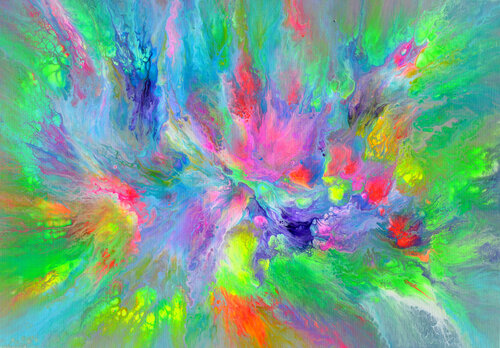 Earth Energy van Tiberiu Soos, Schilderij te koop op Singulart