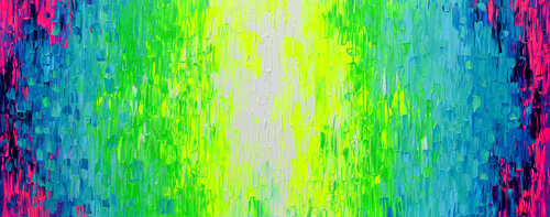 YGBM - Large Palette Knife Colorful Painting Tiberiu Soos