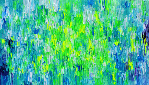 Relief Blue - Large Abstract Painting di Tiberiu Soos, Pittura in vendita su Singulart