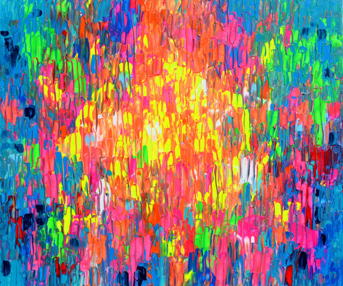 Colourful Gypsy Skirt van Tiberiu Soos, Schilderij te koop op Singulart