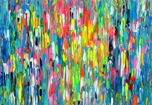 Small Gypsy Girl in Amsterdam 2 van Tiberiu Soos, Schilderij te koop op Singulart