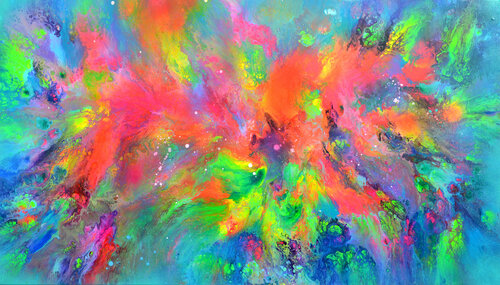 Flowing Energy van Tiberiu Soos, Schilderij te koop op Singulart