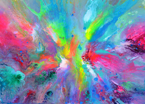 Fusion 2 van Tiberiu Soos, Schilderij te koop op Singulart