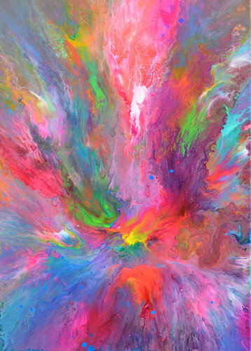 Fusion 3 van Tiberiu Soos, Schilderij te koop op Singulart