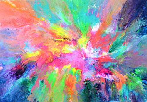 Pastel Abstract 1 Tiberiu Soos