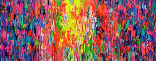 Gypsy Girl Dancing in the Night XXI van Tiberiu Soos, Schilderij te koop op Singulart