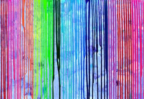 Melted Rainbow de Tiberiu Soos, Pintura a la venta en Singulart