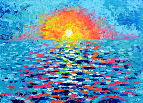 Seascape van Tiberiu Soos, Schilderij te koop op Singulart