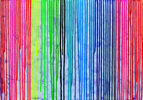 Melted Rainbow van Tiberiu Soos, Schilderij te koop op Singulart