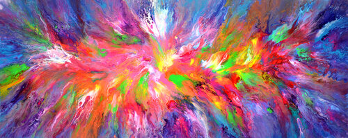 Happy Harmony XXXVIII van Tiberiu Soos, Schilderij te koop op Singulart