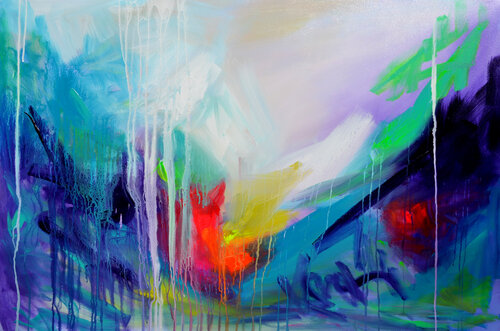 Complementary Patterns XIX by Tiberiu Soos, 油畫 for Sale on Singulart