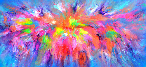 Happy Harmony XXXIX di Tiberiu Soos, Pittura in vendita su Singulart