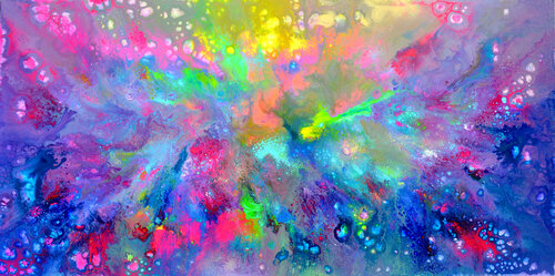 Primordial Chaos van Tiberiu Soos, Schilderij te koop op Singulart