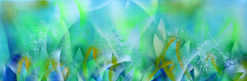 Foaming Fairy - Absinthe Cocktail van Tiberiu Soos, Schilderij te koop op Singulart