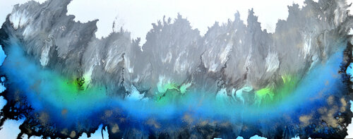 Astral Love XIII van Tiberiu Soos, Schilderij te koop op Singulart