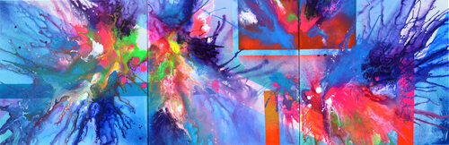 Organic Vs Geometric 2 di Tiberiu Soos, Pittura in vendita su Singulart