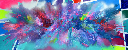 Tiberiu-soos-abstract-gypsy van Tiberiu Soos, Schilderij te koop op Singulart