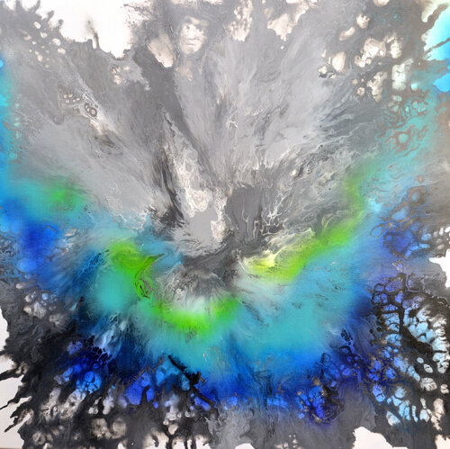 Music of the Sphere di Tiberiu Soos, Pittura in vendita su Singulart