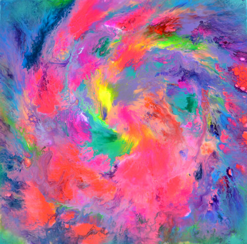 Happy Harmony VII van Tiberiu Soos, Schilderij te koop op Singulart
