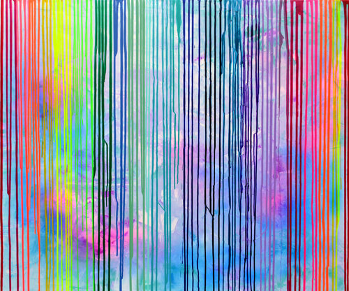 Melted Rainbow van Tiberiu Soos, Schilderij te koop op Singulart