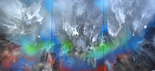 Astral Love XV van Tiberiu Soos, Schilderij te koop op Singulart