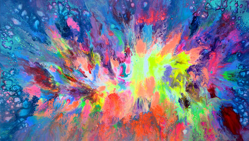 Happy Harmony XXII van Tiberiu Soos, Schilderij te koop op Singulart