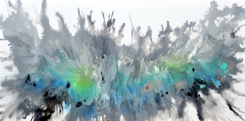 Astral Love XVI van Tiberiu Soos, Schilderij te koop op Singulart
