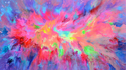 Gaia's Energy di Tiberiu Soos, Pittura in vendita su Singulart