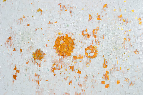 White and Gold di Tiberiu Soos, Pittura in vendita su Singulart