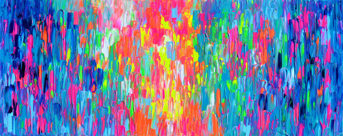 Happy Gypsy Girl Dancing in the Night XII van Tiberiu Soos, Schilderij te koop op Singulart