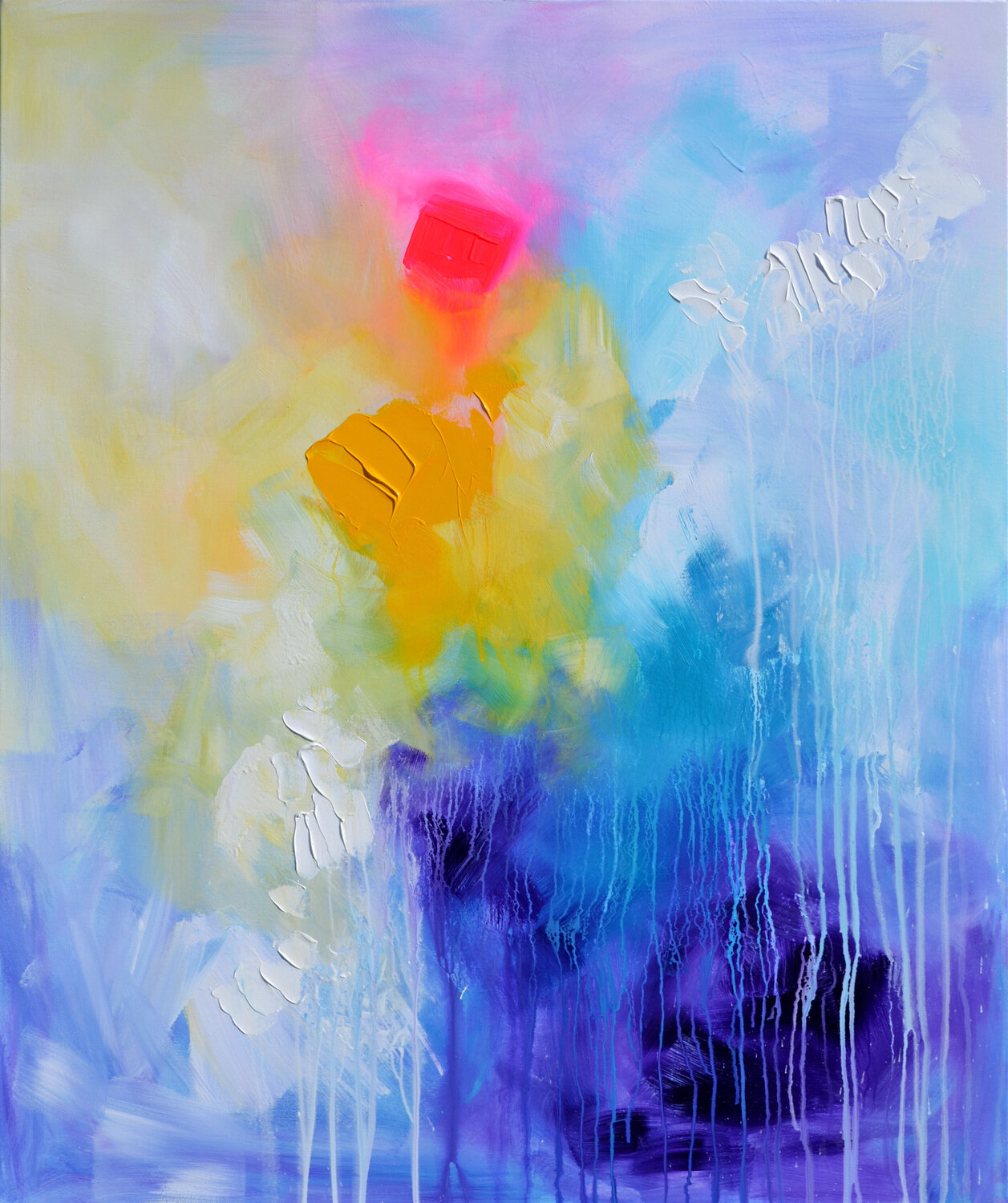 Complementary Patterns 3 by Tiberiu Soos (2024) : Painting Acrylic on ...